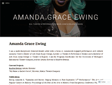 Tablet Screenshot of amandagraceewing.com